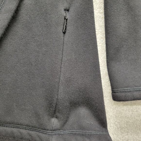 Athleta Pullover Women's Large Tall Cozy Karma Asymmetrical Black Wrap Studio - Picture 11 of 13